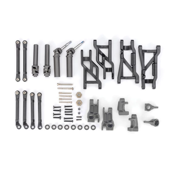 Outer Driveline & Suspension Upgrade Kit, extreme heavy duty, gray (fits Slash  2WD)