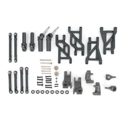 Outer Driveline & Suspension Upgrade Kit, extreme heavy duty, gray (fits Bandit  or Drag Slash )