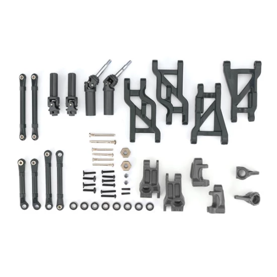 Outer Driveline & Suspension Upgrade Kit, extreme heavy duty, gray (fits Bandit  or Drag Slash )