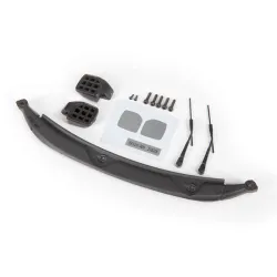 Mirrors, side, black (left & right)/ windshield wipers (2)/ cowl/ 2.5x8 BCS (3)/ 2.5x10 CS (2)/ 1.6x5 BCS (2) (fits #9211 body)