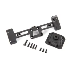 Spare tire mount/ mounting bracket/ 3x8 BCS (3)/ 3x12 BCS (4)/ 4x15mm hex bolt (fits 9211 body)