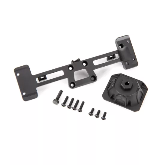 Spare tire mount/ mounting bracket/ 3x8 BCS (3)/ 3x12 BCS (4)/ 4x15mm hex bolt (fits 9211 body)