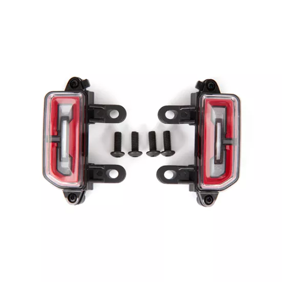 Tail light assembly, complete (2)/ 3x8mm BCS (4) (fits #9211 body)