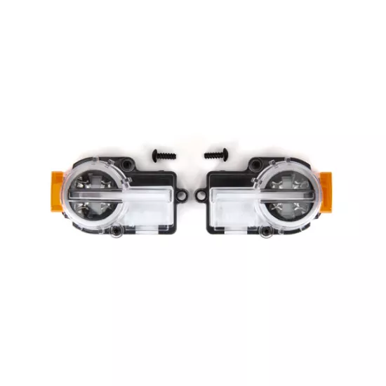 Headlight assembly, complete (2)/ 2.6x8mm BCS (2) (fits 9211 body)