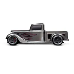 Traxxas Hot Rod Truck 1op10 Scale AWD 4-Tec 3.0 zilver