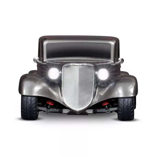 Traxxas Hot Rod Truck 1op10 Scale AWD 4-Tec 3.0 zilver