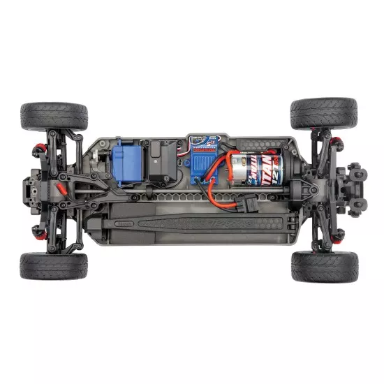 Traxxas Hot Rod Coupe 1op10 Scale AWD 4-Tec 3.0 rood