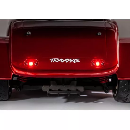 Traxxas Hot Rod Coupe 1op10 Scale AWD 4-Tec 3.0 rood