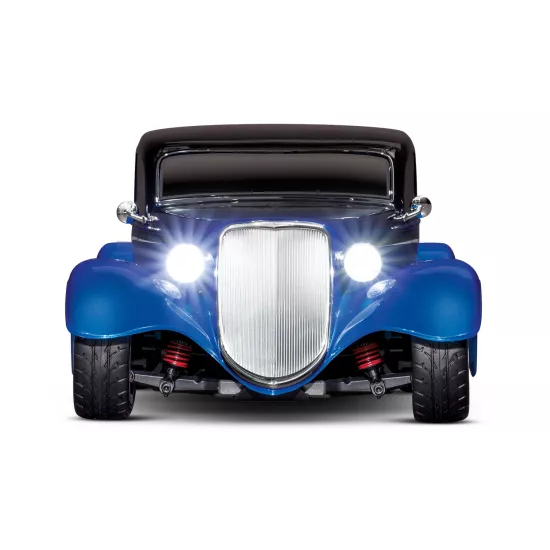 Traxxas Hot Rod Coupe 1op10 Scale AWD 4-Tec 3.0 blauw