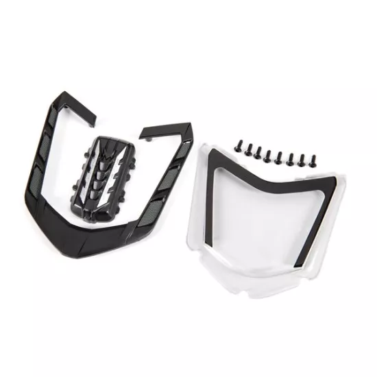 Rear window/ rear window retainer/ engine cover/ 2.6x8mm BCS (8)