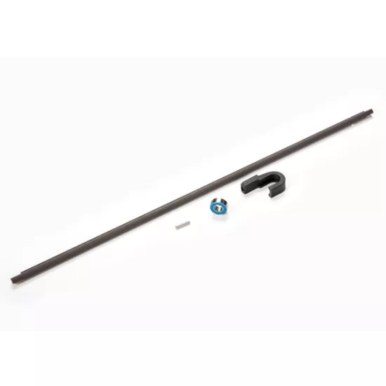 Driveshaft, center, steel (266mm)/ pin/ support, center driveshaft/ 5x11x4 bearing