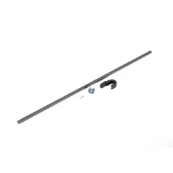 Driveshaft, center, steel (278mm)/ pin/ support, center driveshaft/ 5x11x4 bearing
