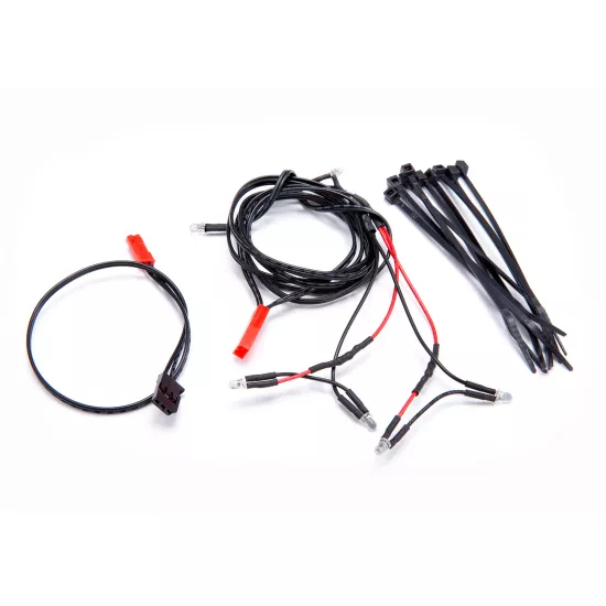 LED light harness/ power harness/ zip ties (9) (fits #9311 body)