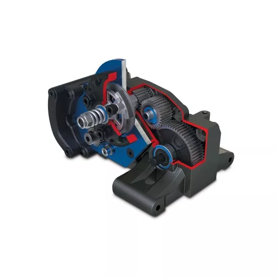 Traxxas Drag Slash 2WD TQi TSM (zonder batterij en lader), Paars