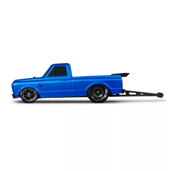 Traxxas Drag Slash 2WD TQi TSM (zonder batterij en lader), Blauw