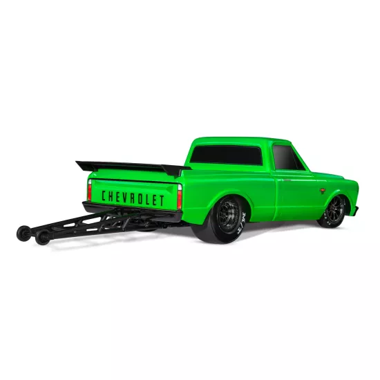 Traxxas Drag Slash 2WD TQi TSM (zonder batterij en lader), Groen