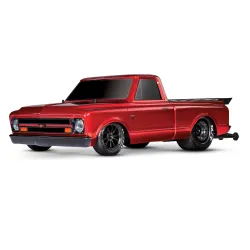 Traxxas Drag Slash 2WD TQi TSM (zonder batterij en lader), Rood