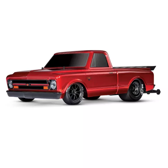 Traxxas Drag Slash 2WD TQi TSM (zonder batterij en lader), Rood