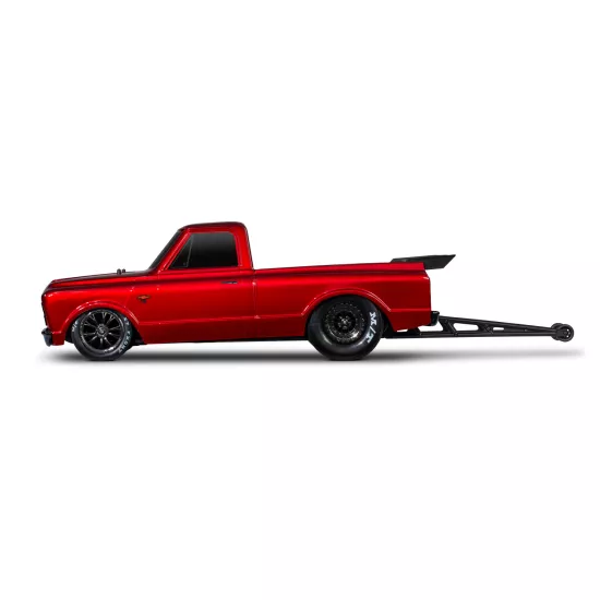 Traxxas Drag Slash 2WD TQi TSM (zonder batterij en lader), Rood