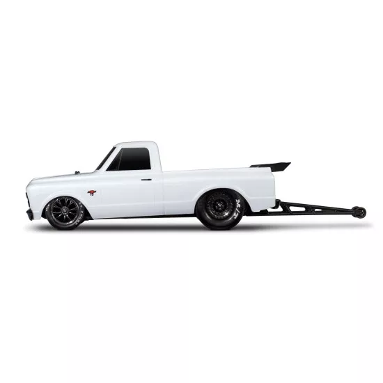 Traxxas Drag Slash 2WD TQi TSM (zonder batterij en lader), Wit