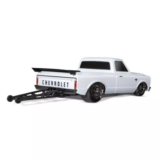 Traxxas Drag Slash 2WD TQi TSM (zonder batterij en lader), Wit