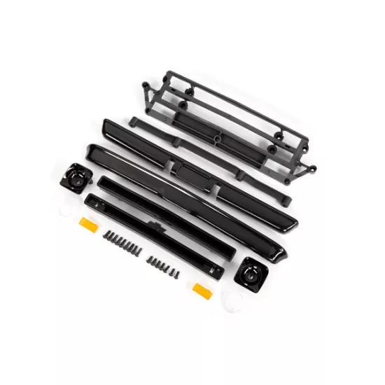 Body accessories, Chevrolet C10, black (includes grille (upper & lower), headlight housings (left & right), bumpers (front & rear), mounting retainers and hardware)