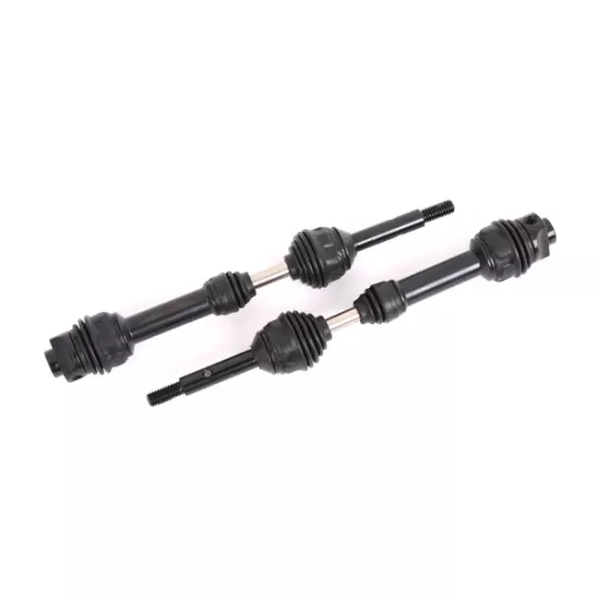 Driveshafts, rear, steel-spline constant-velocity (complete assembly) (2)