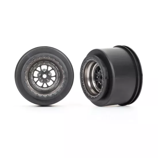Wheels, Weld satin black chrome (rear) (2)