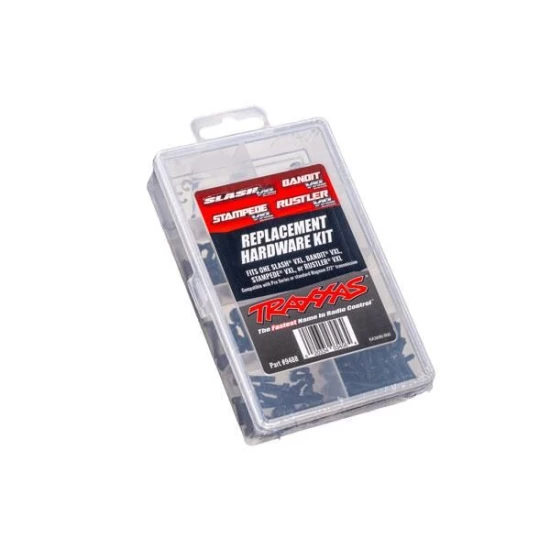 Hardware kit, Slash  VXL/Bandit  VXL/Stampede  VXL/Rustler  VXL (contains all hardware used on Slash  VXL, Bandit  VXL, Stampede  VXL, or Rustler  VXL with 272R Transmission)