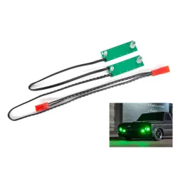 LED light set, front, complete (green) (includes light harness, power harness, zip ties (9))