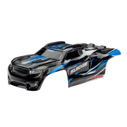 Body, Sledge, blue/ window, grille, lights decal sheet (assembled with front & rear body mounts and rear body support for clipless mounting)