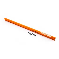 Chassis brace (T-Bar), 6061-T6 aluminum (orange-anodized)/ 3x16 SS (2)