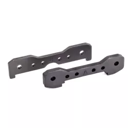 TIE BARS, FRONT, 6061-T6 ALUMINUM (DARK TITANIUM-ANODIZED) (FITS SLEDGE™)