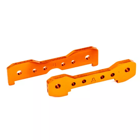 TIE BARS, FRONT, 6061-T6 ALUMINUM (ORANGE-ANODIZED) (FITS SLEDGE)