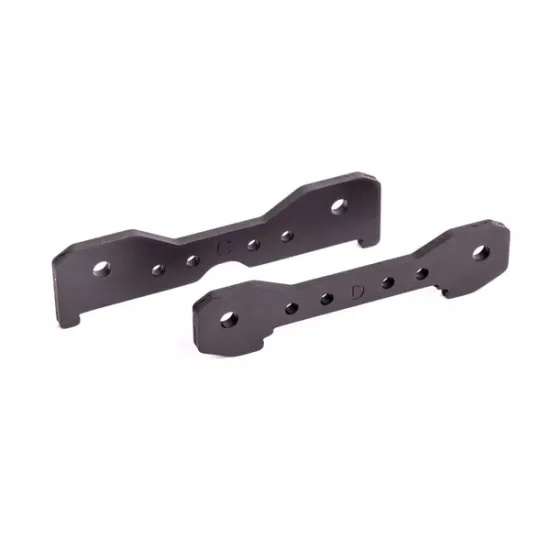 Tie Bars, Rear, 6061-T6 Aluminum (Dark Titanium-Anodized) (Fits Sledge)