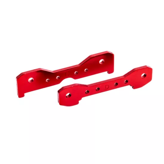 Tie Bars, Rear, 6061-T6 Aluminum (Red-Anodized) (Fits Sledge)