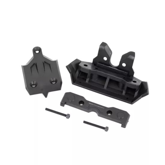 Bumper, front/ skidplate, front/ tie bar mount, front/ 3x25 CS (2)