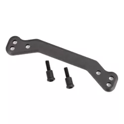 DRAGLINK, STEERING, 6061-T6 ALUMINUM (DARK TITANIUM-ANODIZED)/ 3X14MM SS (2)