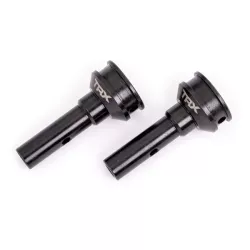 Stub axles, hardened steel (2) (for steel constant-velocity driveshafts) (fits Sledge)
