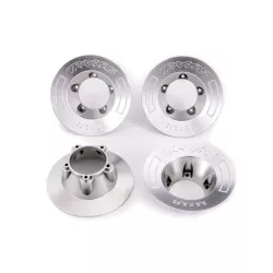 Wheel covers, satin chrome (4) (fits #9572 wheels)