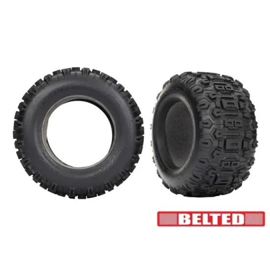 Tires, Sledgehammer (belted) (2)/ foam inserts (2)