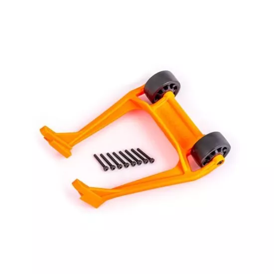 Wheelie bar, orange (assembled)