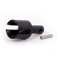 Differential output cup, center (hardened steel)/ 2.5x12mm pin