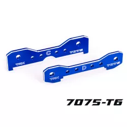 Tie bars, rear, 7075-T6 aluminum (blue-anodized) (fits Sledge)