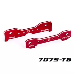 Tie bars, rear, 7075-T6 aluminum (red-anodized) (fits Sledge)