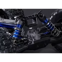 Shock tower, front, 5mm (carbon fiber) (fits Sledge)
