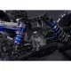 Shock tower, front, 5mm (carbon fiber) (fits Sledge)