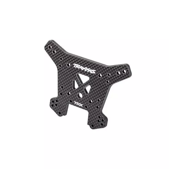 Shock tower, rear, 5mm (carbon fiber) (fits Sledge)