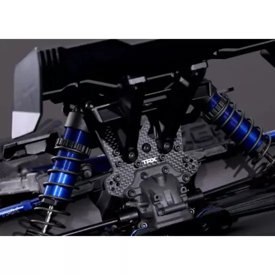 Shock tower, rear, 5mm (carbon fiber) (fits Sledge)