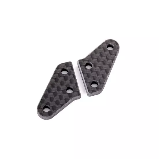 Steering block arms, carbon fiber (2) (fits #9635 series & 9637 series steering blocks)